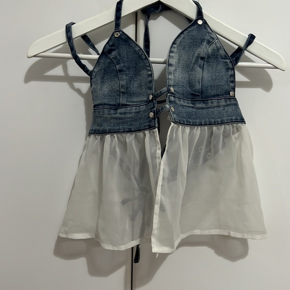 Women's I.AM.GIA. Jean Blouse Top - Picture 3 of 7